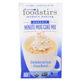 Foodstirs Minute Mug Cake Mix - Celebration Confetti - Case Of 4 - 6-2.54oz.