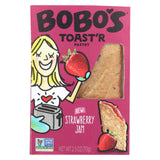 Bobo's Oat Bars - Toaster Pastry - Strawberry Jam - Case Of 12 - 2.5 Oz.