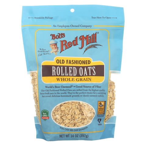 Bob's Red Mill - Old Fashioned Rolled Oats - Case Of 4-14 Oz.