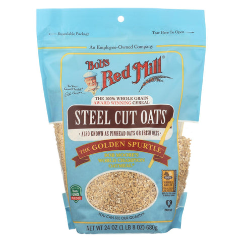 Bob's Red Mill - Steel Cut Oats - Case Of 4-24 Oz