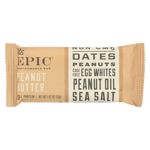 Epic - Bar Performance Peanut Butter - Ea Of 9-1.87 Oz