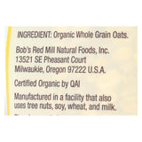 Bob's Red Mill - Oats - Organic Extra Thick Rolled Oats - Whole Grain - Case Of 4 - 16 Oz.