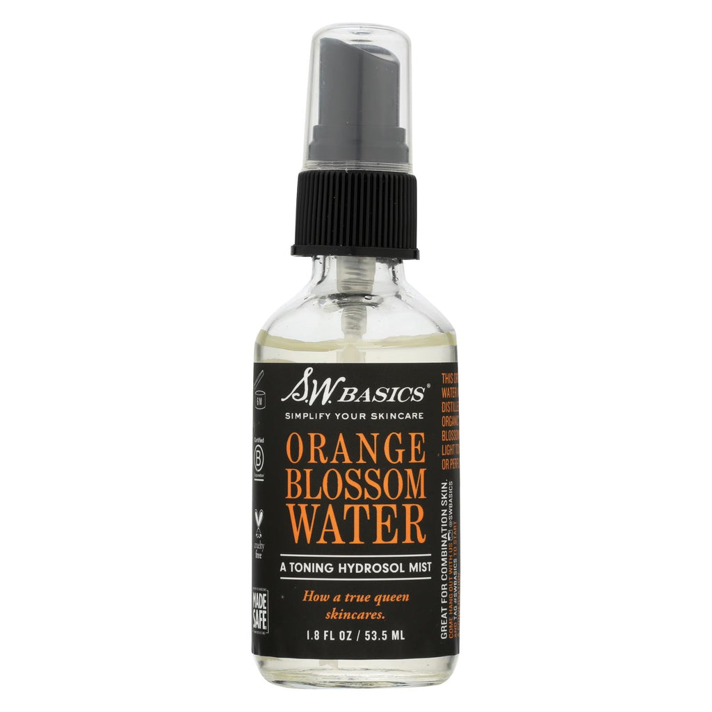 S.w. Basics - Orange Blossom Water - 1.8 Fl Oz.