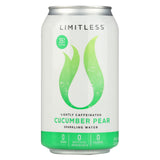 Limitless Coffee Sparkling Caffeinated Water - Cucumber Pear - Case Of 1 - 8-12 Fl Oz.