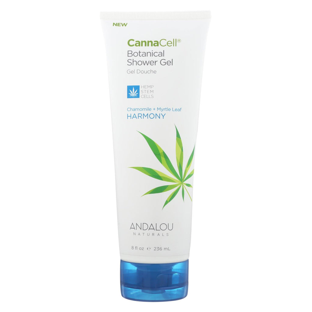 Andalou Naturals Shower Gel Chamomile + Myrtle Leaf - Case Of 8 - 8 Fl Oz.