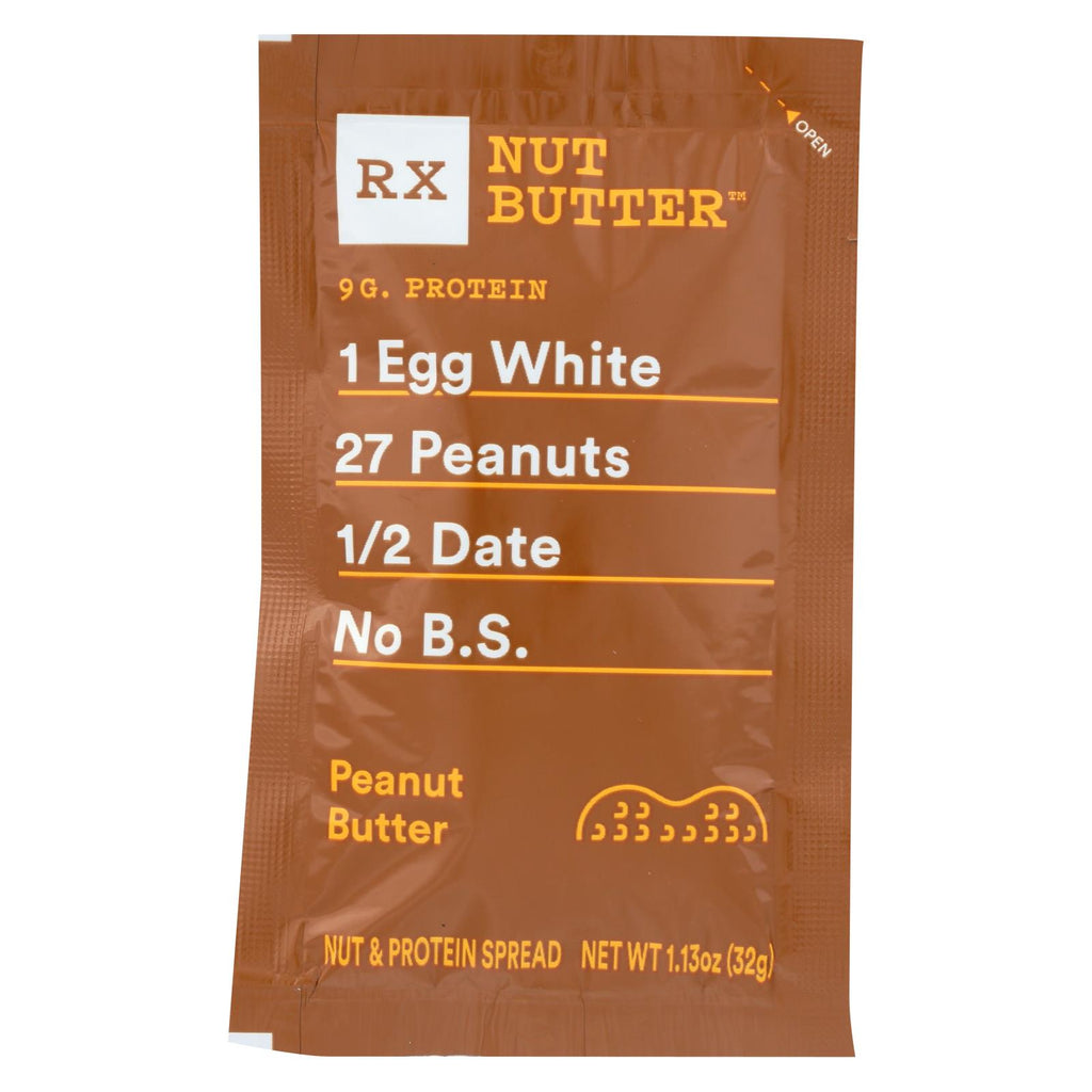 Rxbar - Nut Butter - Peanut Butter - Case Of 10 - 1.13 Oz.