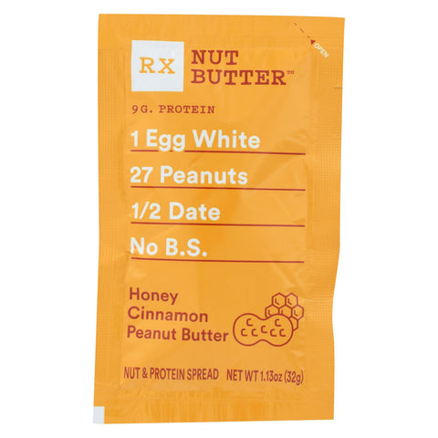 Rxbar - Nut Butter - Honey Cinnamon - Case Of 10 - 1.13 Oz.