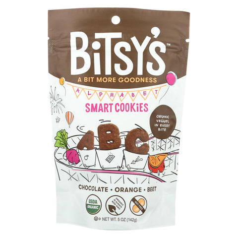 Bitsys Brainfood Cookies Orange Chocolate Beet - Case Of 6 - 5 Oz.