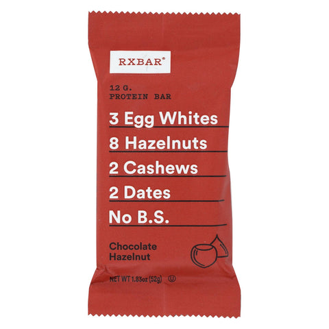 Rxbar - Protein Bar - Chocolate Hazelnut - Case Of 12 - 1.83 Oz.