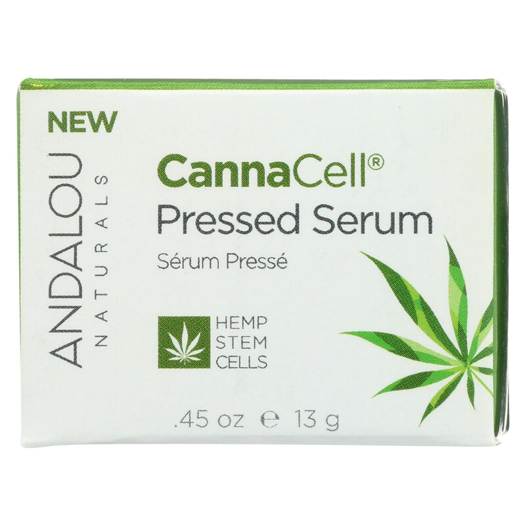 Andalou Naturals - Cannacell Pressed Serum - 0.45 Oz.