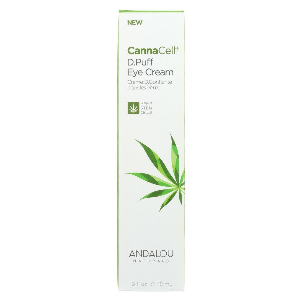 Andalou Naturals - Cannacell D.puff Eye Cream - .6 Fl Oz.