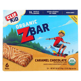 Clif Kid Zbar - Organic Zbar - Caramel Chocolate - Case Of 9 - 7.62 Oz.