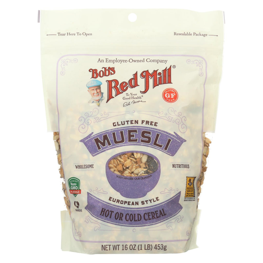 Bob's Red Mill - Muesli Gluten Free - European Style - Case Of 4-16 Oz