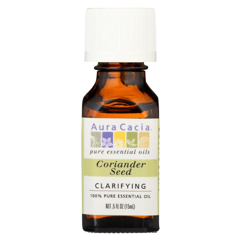 Aura Cacia - Essential Oil - Coriander Seed - .5 Fl Oz.