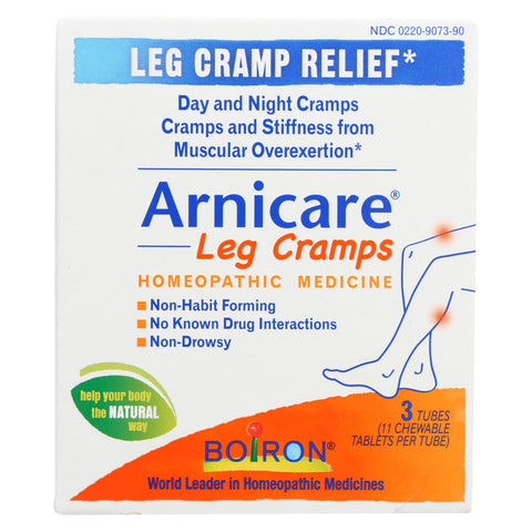 Boiron - Arincare Leg Cramp Relief - Tablets - 3 Tubes