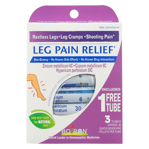 Boiron - Leg Pain Relief - 3 Tubes