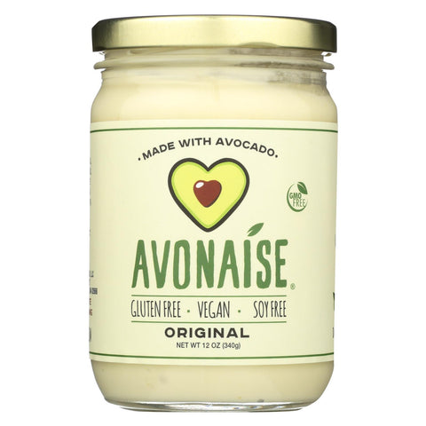 Avonaise - Vegan Mayo Substitute - Original - Case Of 6 - 12 Oz.