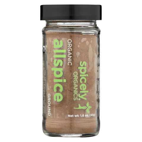 Spicely Organics - Organic Allspice - Ground - Case Of 3 - 1.6 Oz.