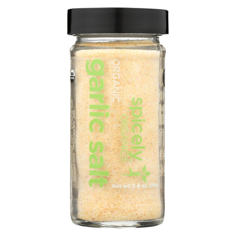 Spicely Organics - Organic Garlic - Seasoning - Case Of 3 - 3.4 Oz.