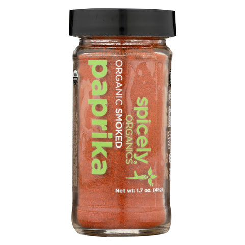 Spicely Organics - Organic Paprika - Smoked - Case Of 3 - 1.7 Oz.