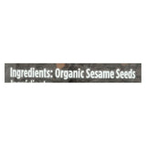 Spicely Organics - Organic Sesame - Black - Case Of 3 - 2 Oz.