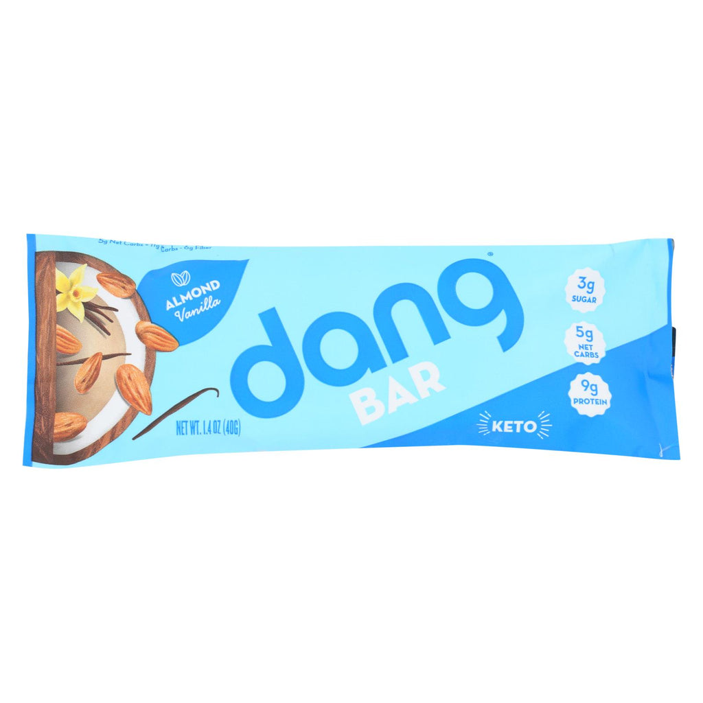 Dang - Bar - Almond Vanilla - Case Of 12 - 1.4 Oz.