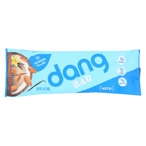 Dang - Bar - Almond Vanilla - Case Of 12 - 1.4 Oz.