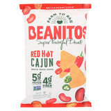 Beanitos - White Bean Chips - Red Hot Cajun - Case Of 6 - 4.5 Oz.