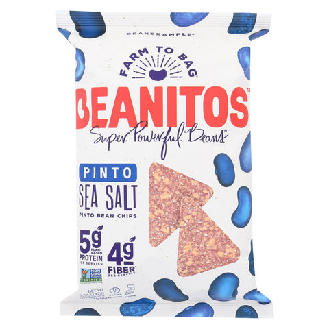 Beanitos - Pinto Bean Chips - Sea Salt - Case Of 6 - 5 Oz.