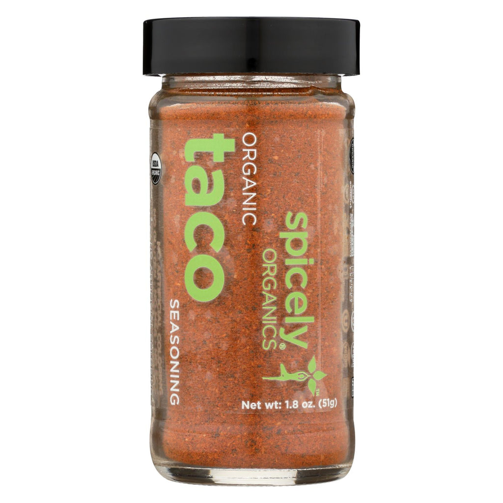 Spicely Organics - Organic Taco Seasoning - Case Of 3 - 1.8 Oz.