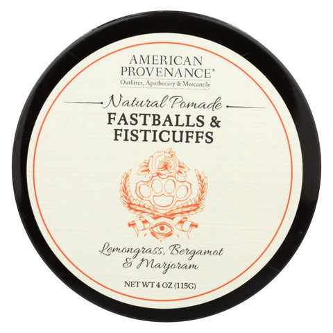 American Provenance - Hair Pomade - Fastballs And Fistcuffs - 4 Oz.