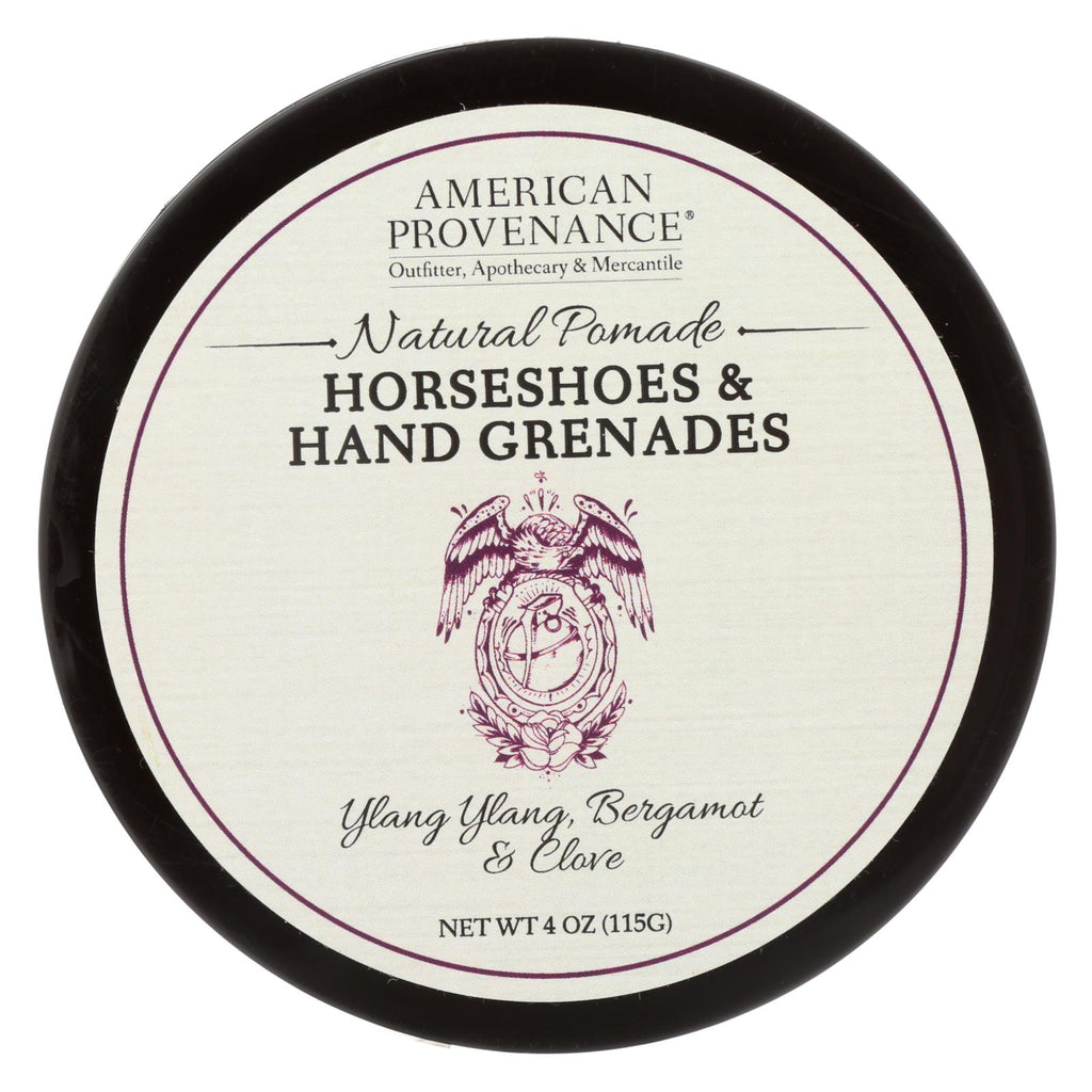 American Provenance - Hair Pomade - Horseshoes And Hand Grenades - 4 Oz.